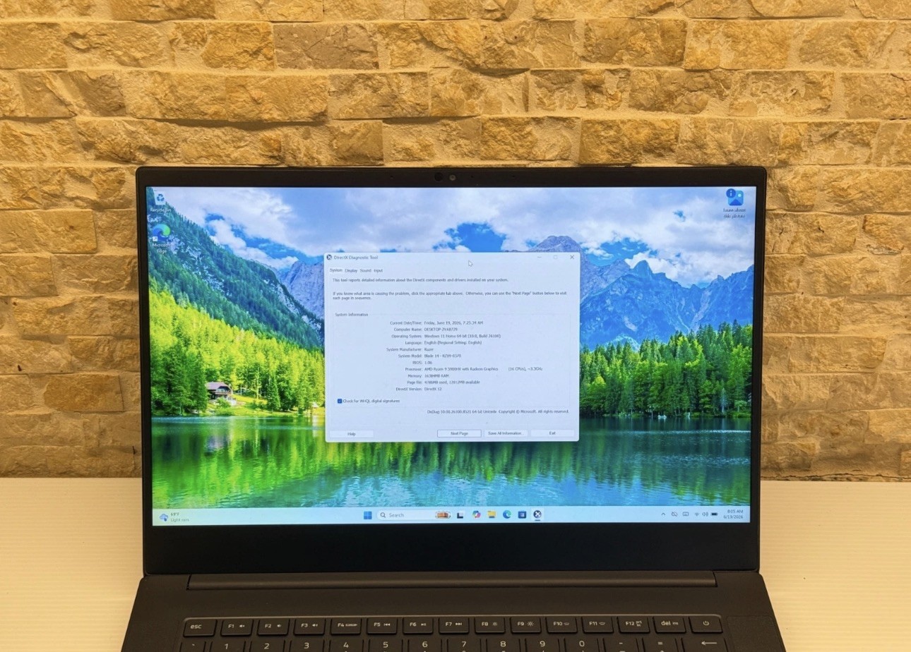 (READ) RAZER BLADE 14 RZ09-0370 QHD – RYZEN 9 5900HX✔16GB RAM✔512GB SSD