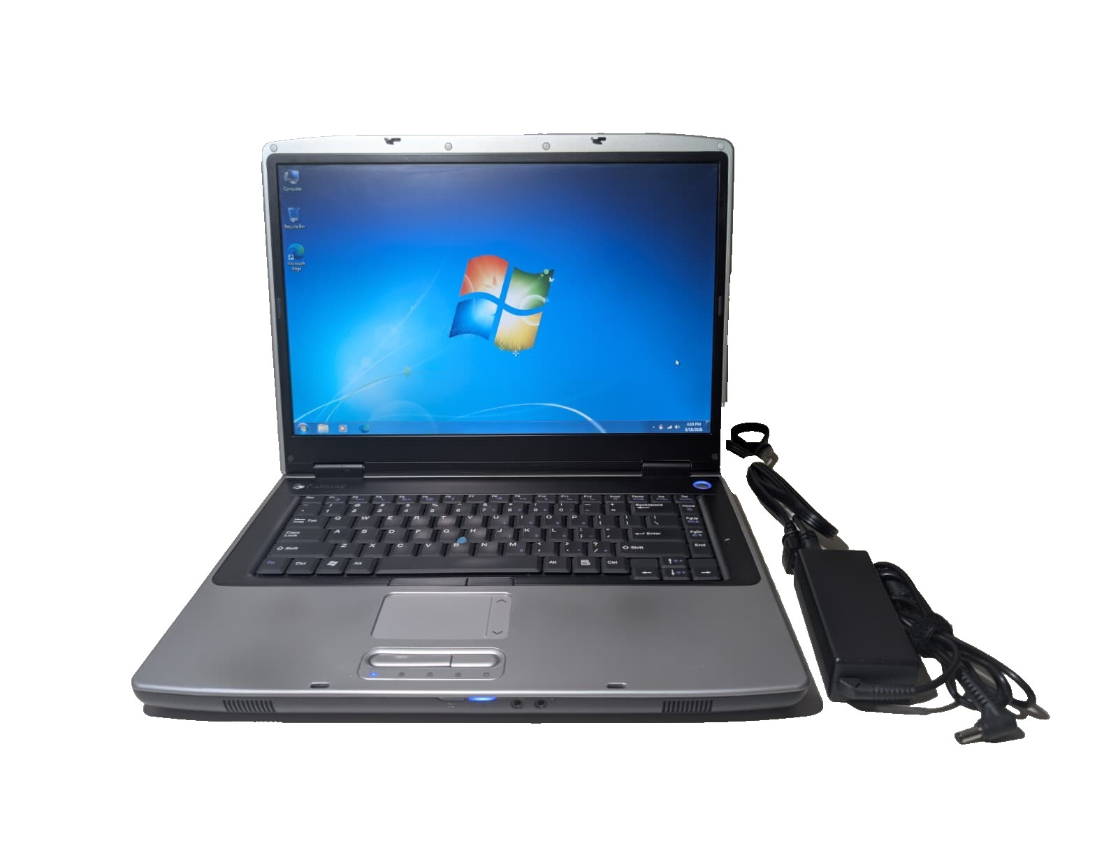 15″ Gateway M465-E | Core 2 Duo T5500 4GB RAM 320GB HDD | Win 7 Pro | DVD