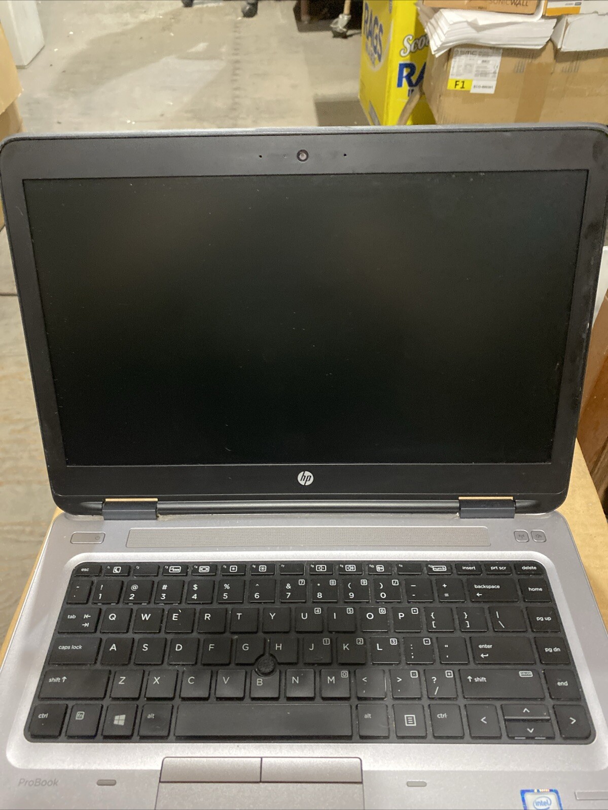 HP PROBOOK 640 G3 INTEL CORE i7-7600U 2.80GHZ 16GB RAM **BIOS L0CKED /NO BATTERY