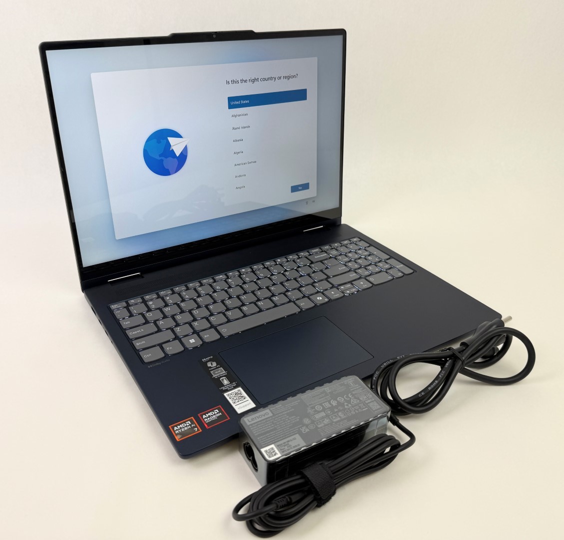Lenovo Ideapad 5 16AKP10 16″ WUXGA Touch Ryzen AI7 350 16GB 1TB W11H 2in1 -Dents
