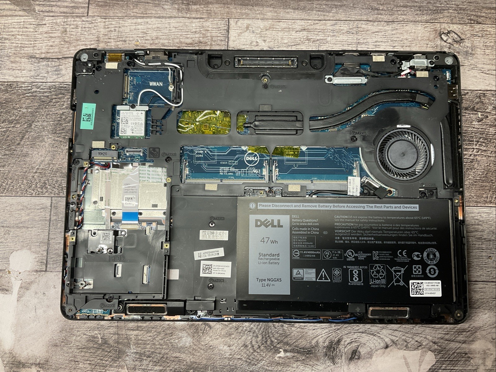Dell Latitude E5470 / Intel Core i5 6th Gen / BIOS Unlocked / Parts Repair / J6
