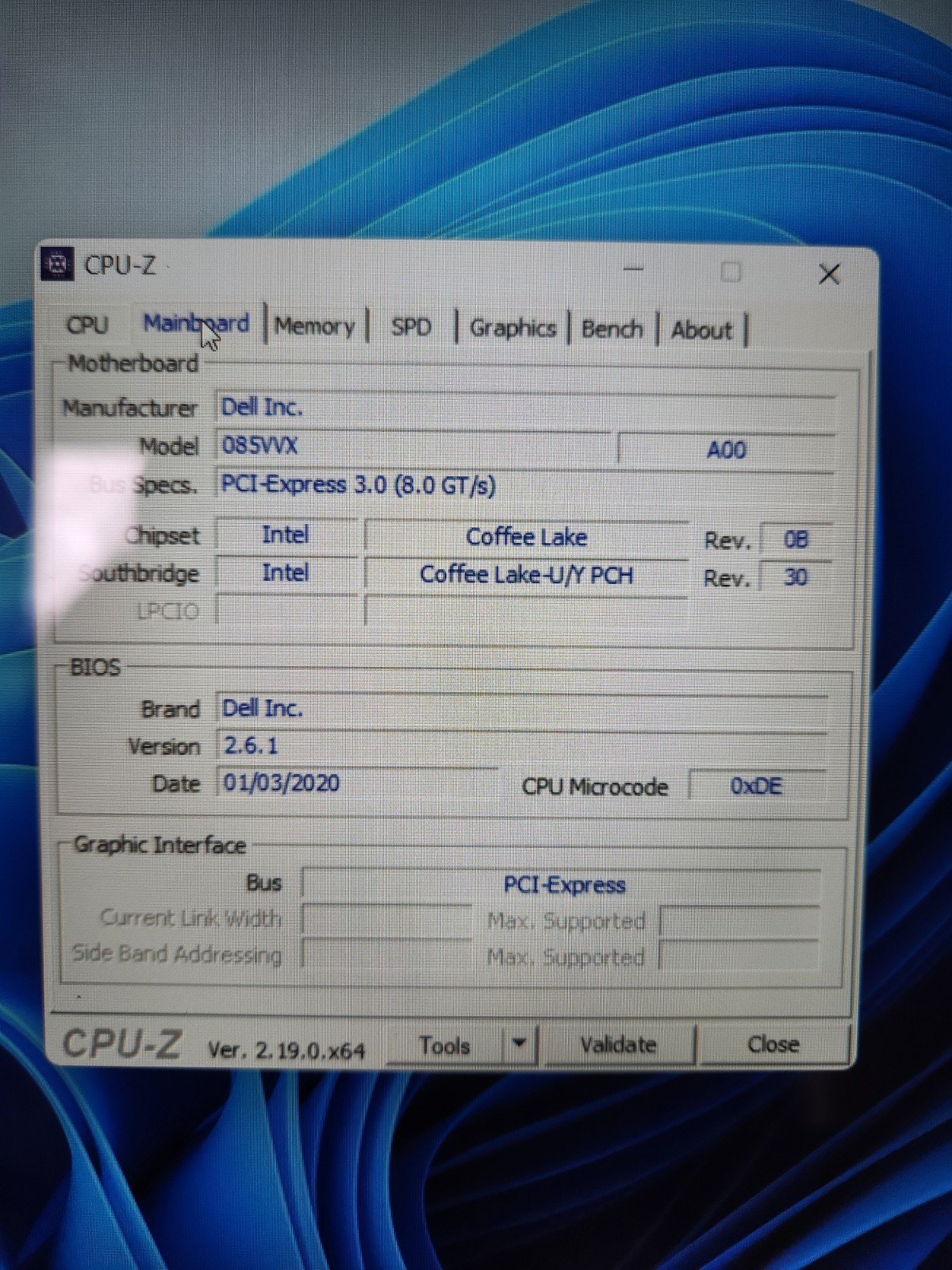 Dell Inspiron 5582 Intel i3 Gen 8 1TB SSD 16 GB Intel Optane 4 GB RAM (2 Slots)