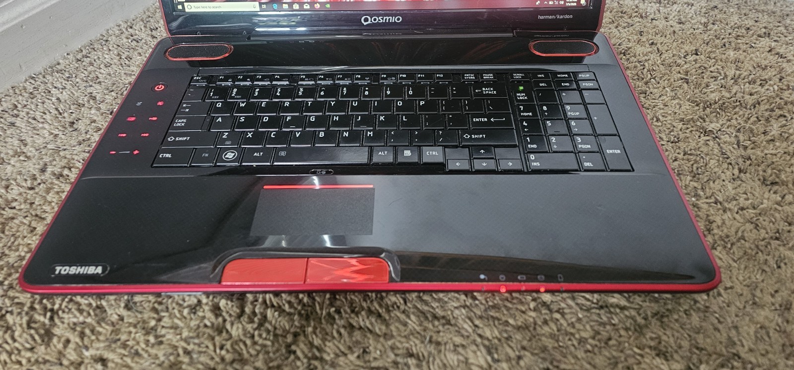 Toshiba Qosmio X500-Q930X i7-2630QM, 16GB RAM, 500GB SSD, 2TB HDD, Win 10 Pro