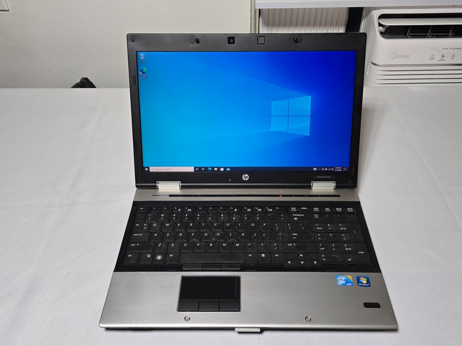 HP EliteBook 8540p 15.6″ Laptop – Core i5 M540 / 8GB / 320GB HDD / Win10