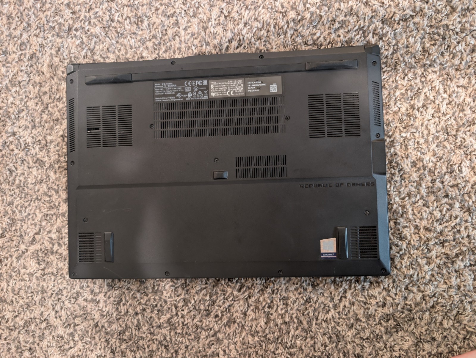 ASUS ROG Zephyrus M15 GU502L | i7 RTX 2060 6GB | 16GB | 1TB SSD 4K Gaming Laptop