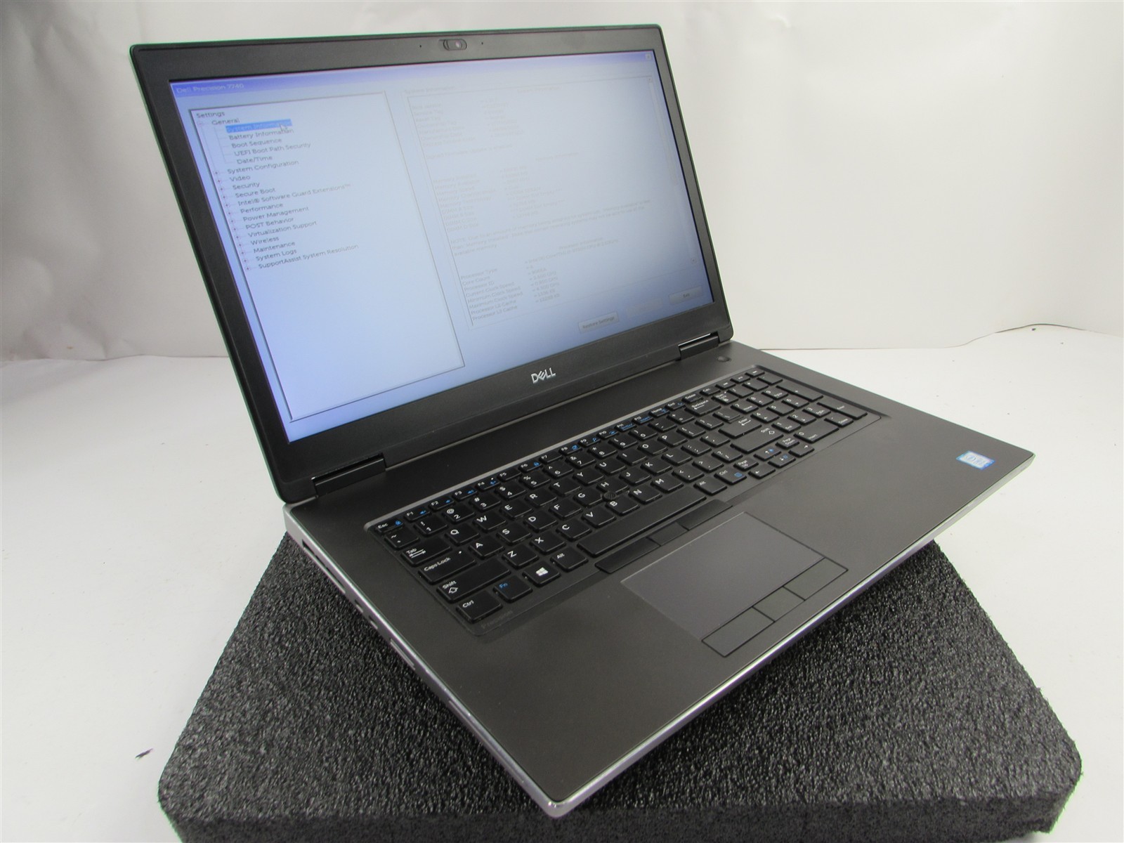 DELL PRECISION 7740 17.3″ I7-9750H 512GB SSD 64GB RAM NVIDIA RTX 4000 WIN 11 PRO