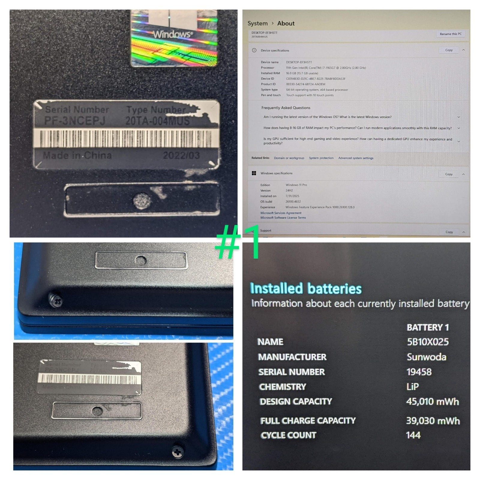Lenovo ThinkPad E14 Gen 2 14″ FHD TOUCH i7-1165G7 2.8GHz 16GB 512GB SSD W11P +PA