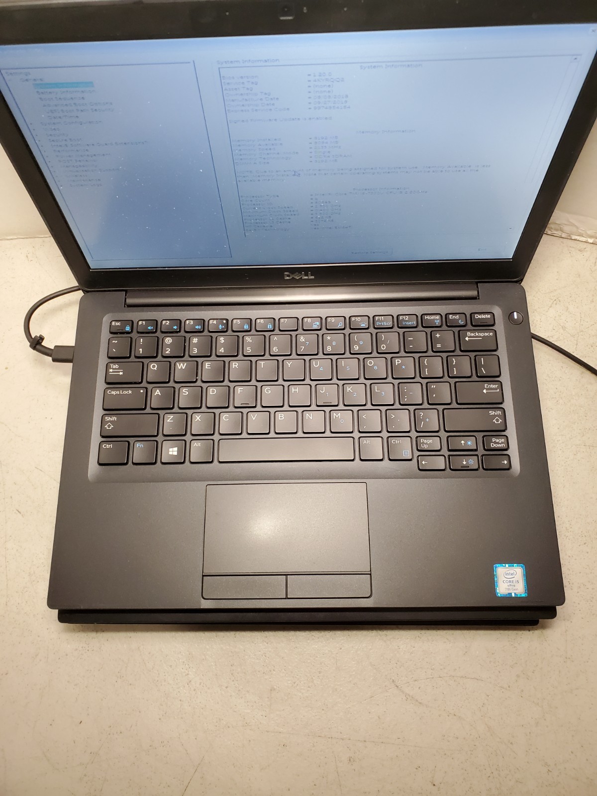 Lot of 3 Dell Latitude 7290 12.5” Core i5-7300U 2.6GHz 8GB RAM No SSD/OS! #69