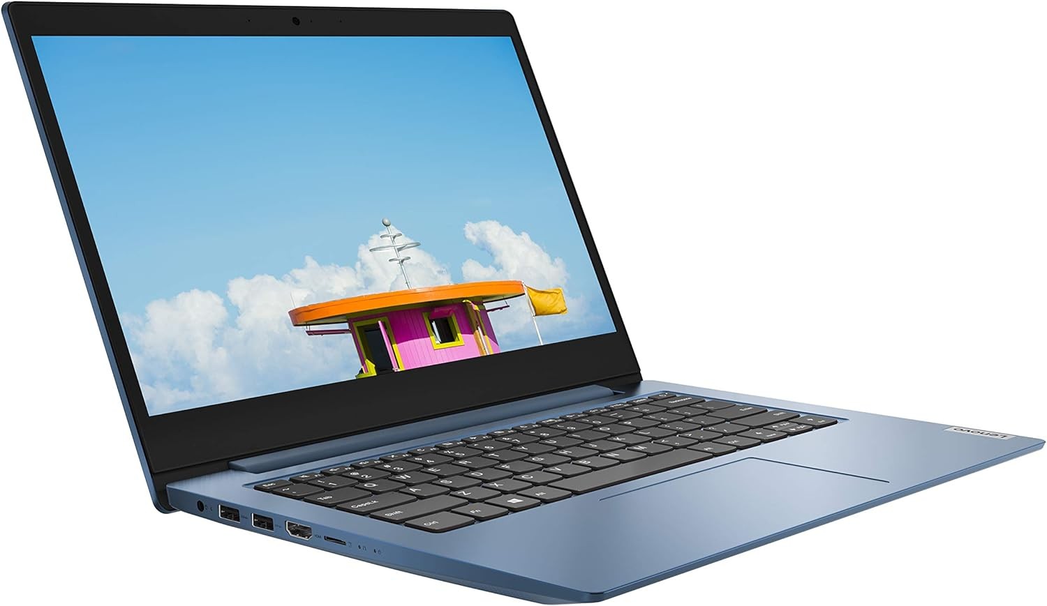 Lenovo IdeaPad 1 14″ Intel Pentium Silver N5030 4GB RAM 128GB SSD Ice Blue