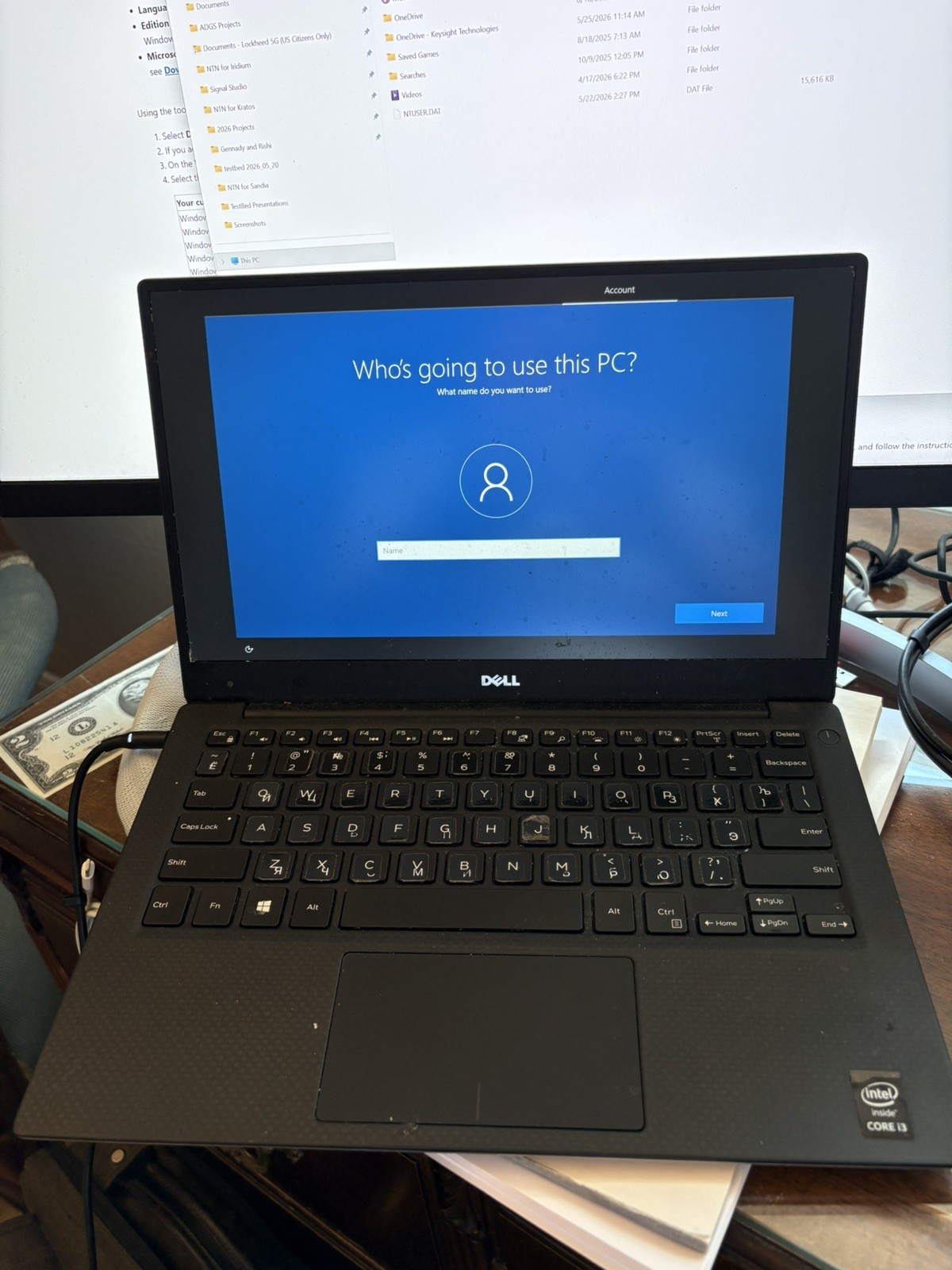 Dell XPS 9360 13.3 QHD Touchscreen Laptop PC – Intel Core i3 2.4GHz, 8GB