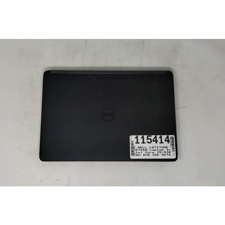 DELL LATITUDE E7250 Laptop Intel Core I5-5300U 8GB SEE NOTES