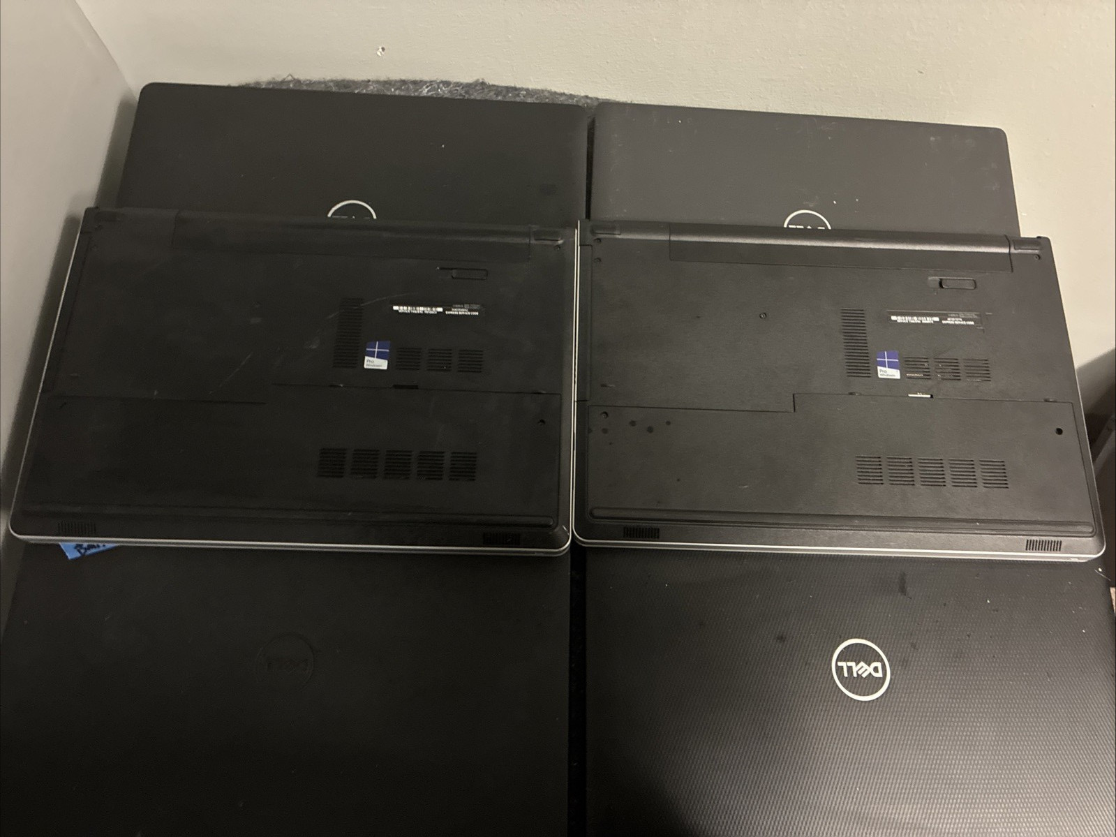 Lot of 6 Dell Inspiron 15.6″ Laptops Intel i5 4GB RAM No HDD CD/DVD Boot to Bios