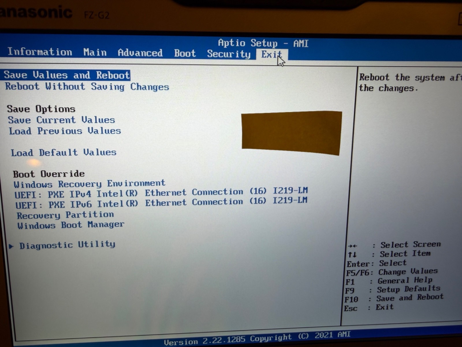 Panasonic Toughbook FZ-G2 MK2 i7-1270p 1TB SSD 32GB RAM DGPS Keyboard 0 Hours