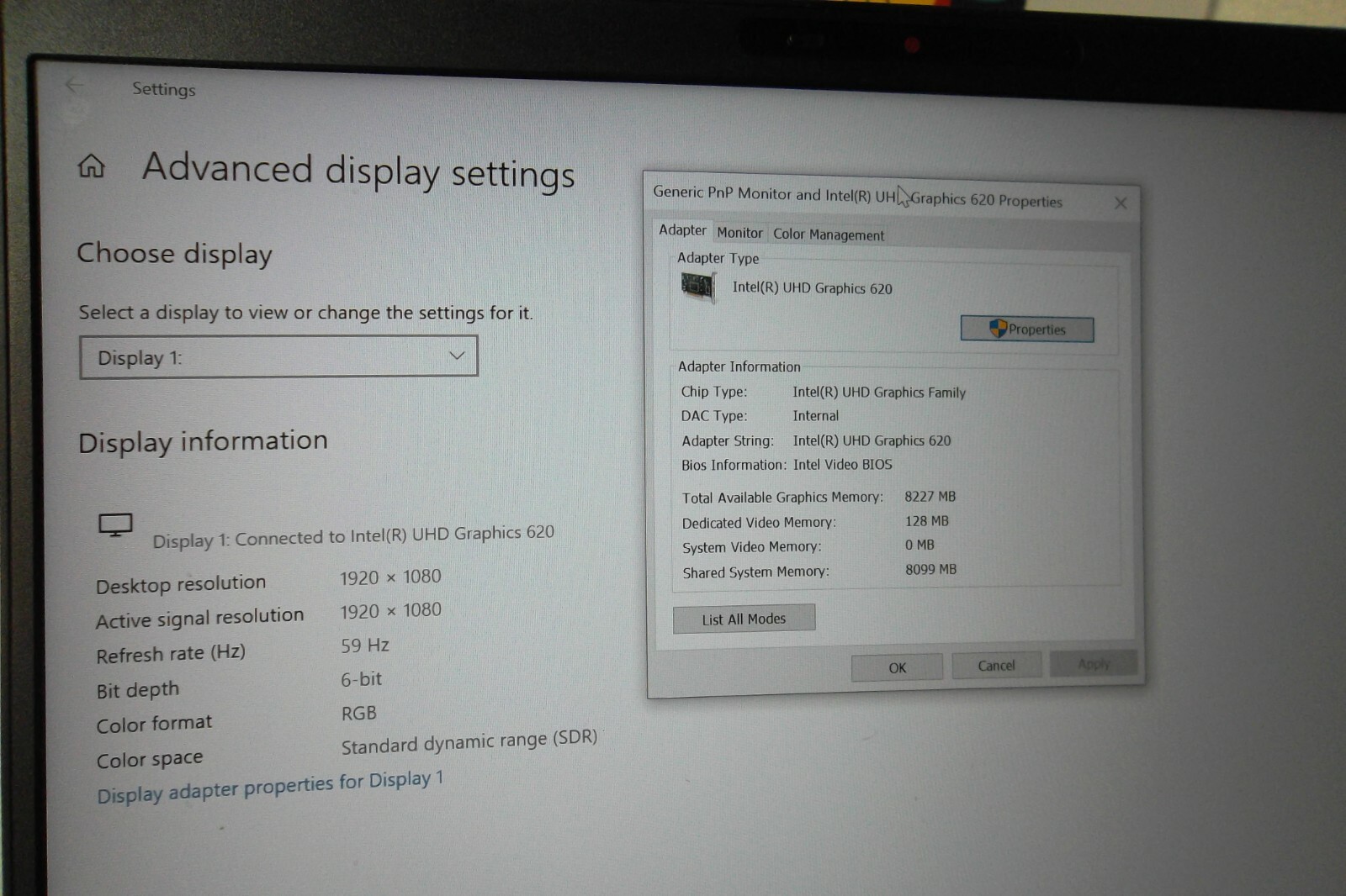Dell Latitude 5400 Intel i7-8665U 16GB 8th Wi-Fi 512GB Webcam 1080p Touchscreen