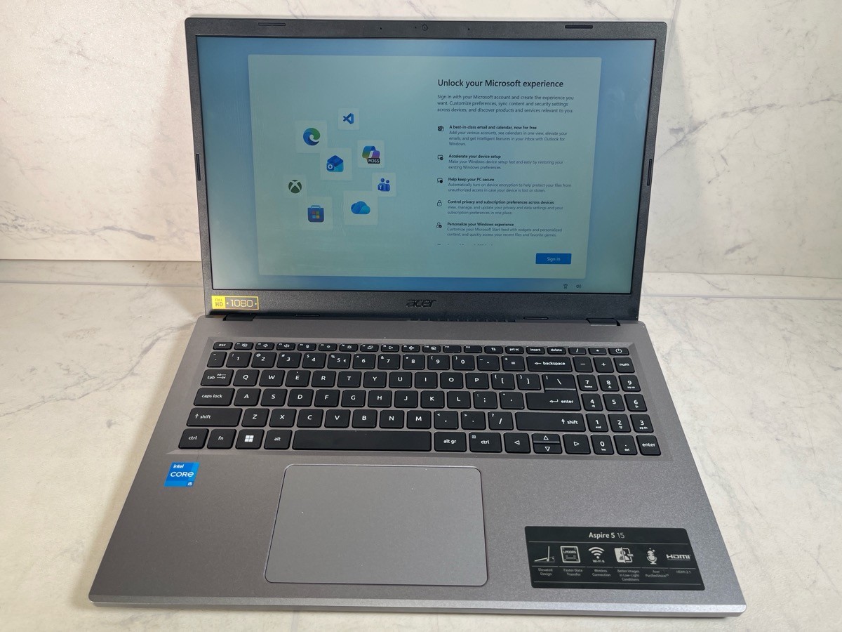 Acer Aspire 5 A515-58P-5114 15.6″ Laptop Intel I5 13th Gen 16GB 512G (A1G011759)