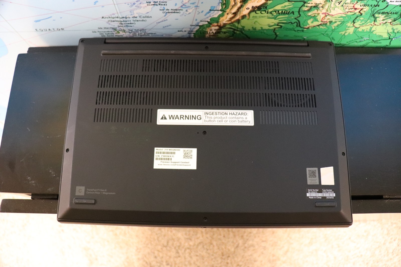#2 Lenovo Think Pad P1 Gen 6 16 OLED 2.6 GHz i9-13900H 32GB 1TB SSD RTX 2000 Ada