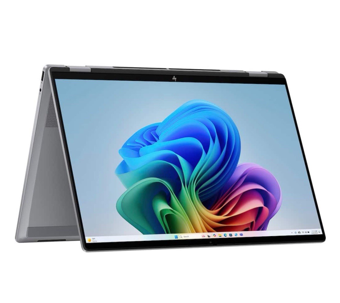 HP OmniBook X Flip 2-in-1 16″ 2K Touch Laptop Ryzen AI 5 16GB 512GB 16-AR0013DX