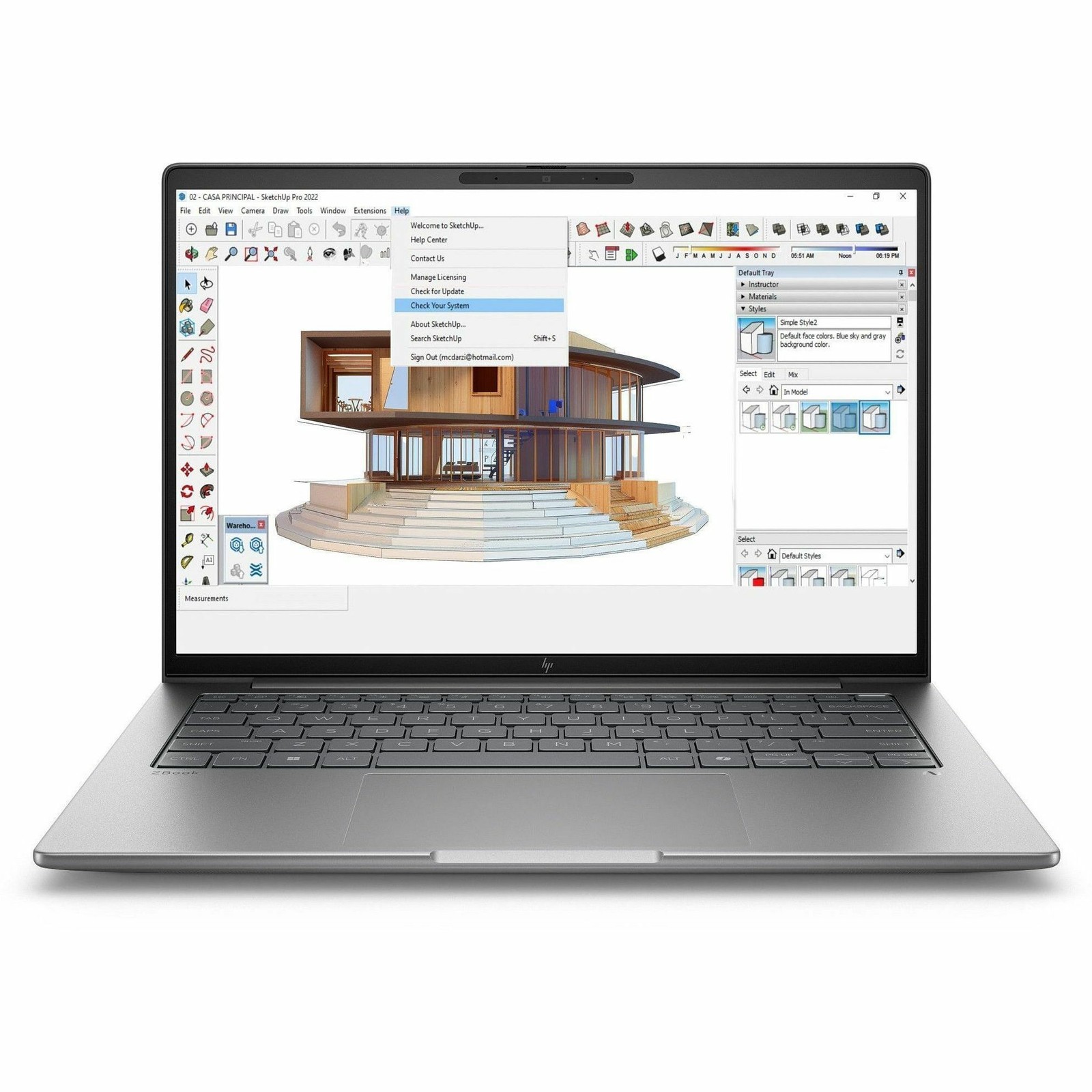 HP ZBook 8 G1i 14 Mobile Workstation – 2.5K – 120 Hz – Intel Core Ultra 7 265H