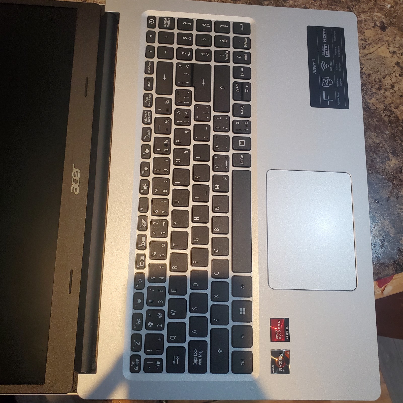 Acer Aspire 3 A315-23 Series 15.6″ (N18Q13) Laptop *FOR PARTS* (Near Mint)