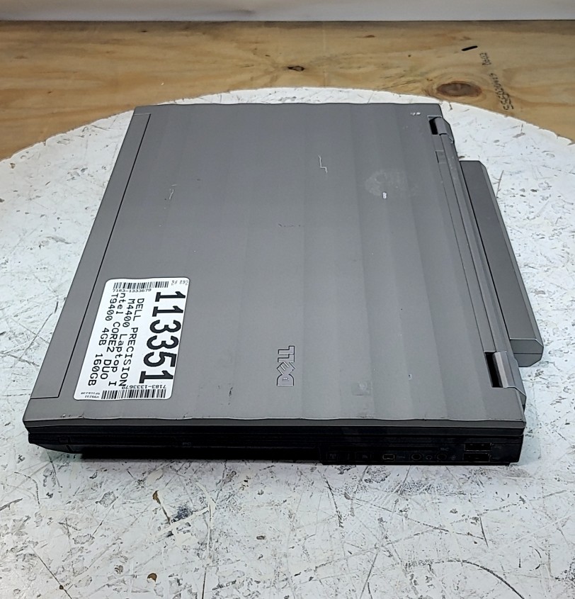 DELL PRECISION M4400 Laptop Intel CORE2 DUO T9400 4GB 160GB SEE NOTES