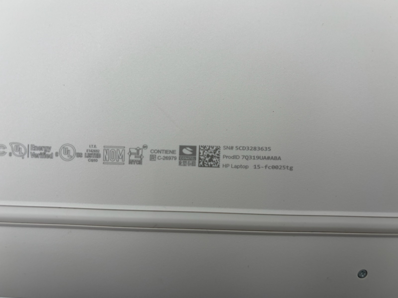 “HP Laptop 15-fd0082wm 15.6″” 128 GB SSD 4GB RAM Intel N200 (EBAY)”