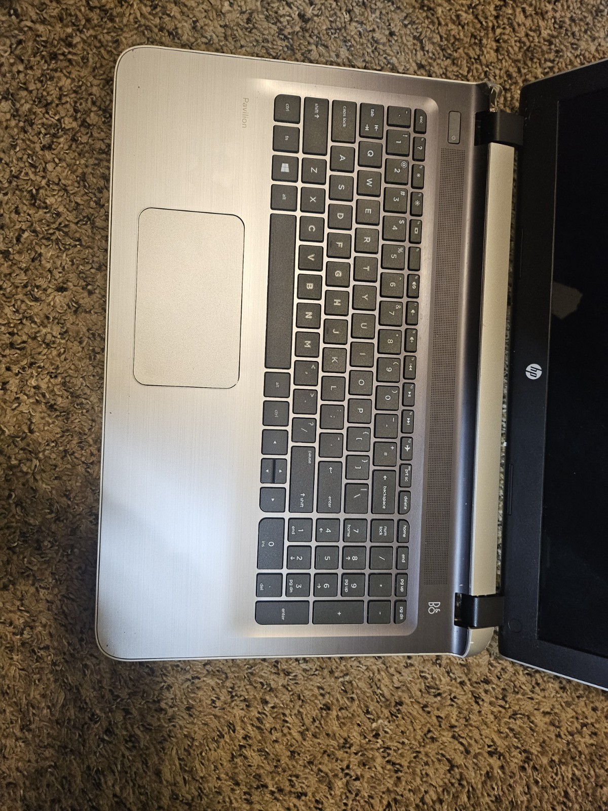 HP Pavilion 15” Laptop i7-6500U • 8GB RAM 230GB windows 10 w chrgr