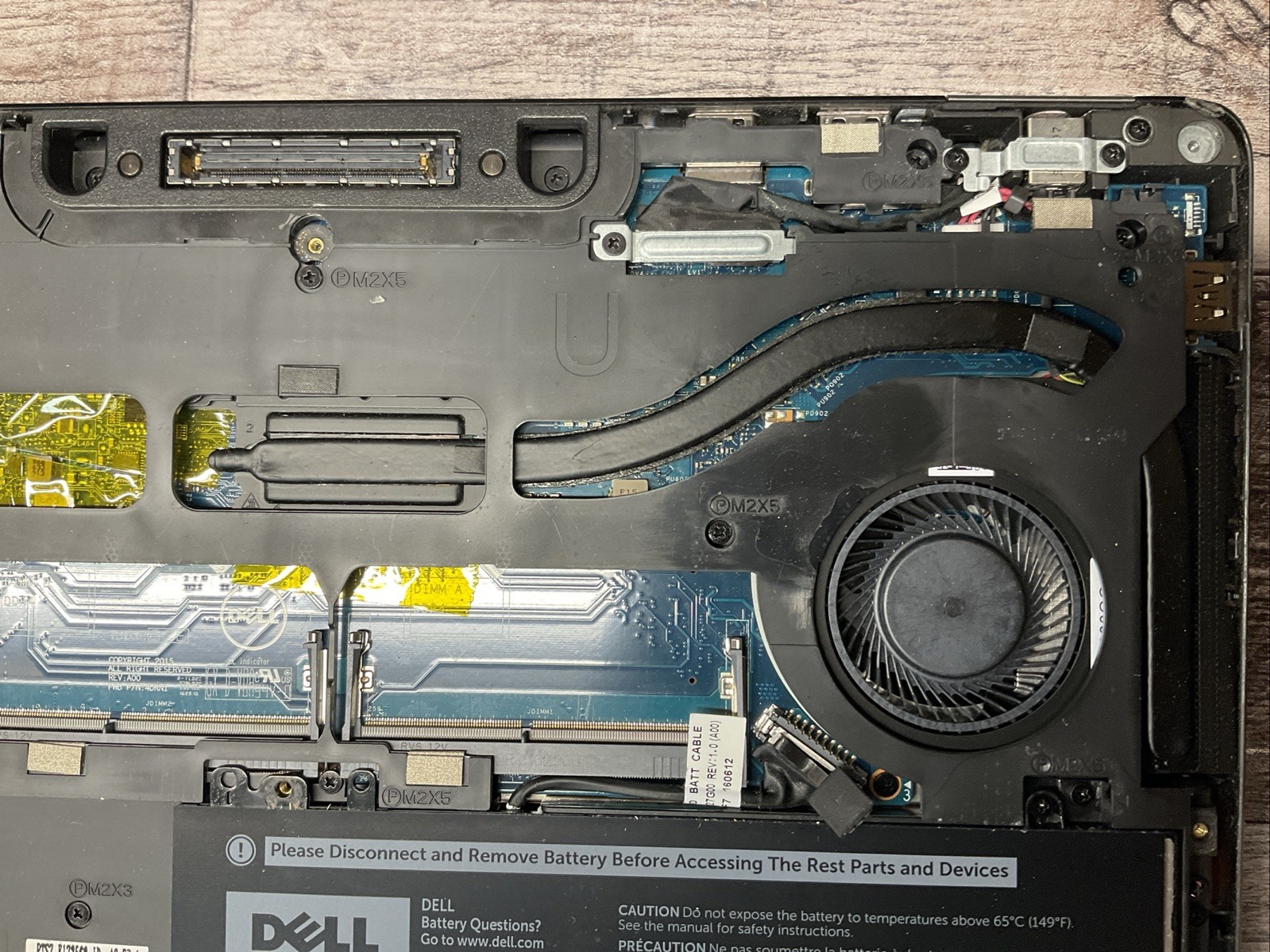 Dell Latitude E5470 / Intel Core i5 6th Gen / BIOS Unlocked / Parts Repair / J6