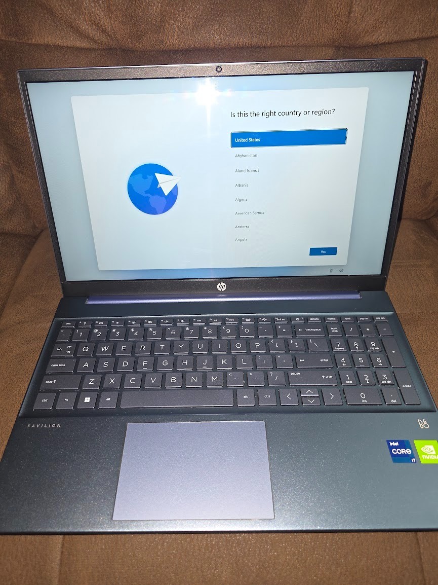 HP Pavilion 15 laptop features an Intel Core i7 12th Gen processor, a 15.6-inch