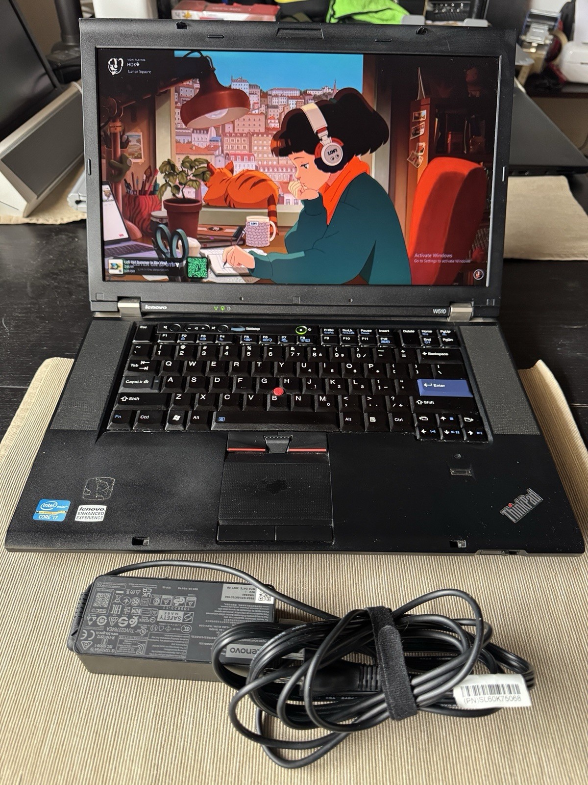 Lenovo ThinkPad W510 15.6″ Intel i7-Q720 1.60GHz 6GB 256GB SSD NVIDIA FX 880M