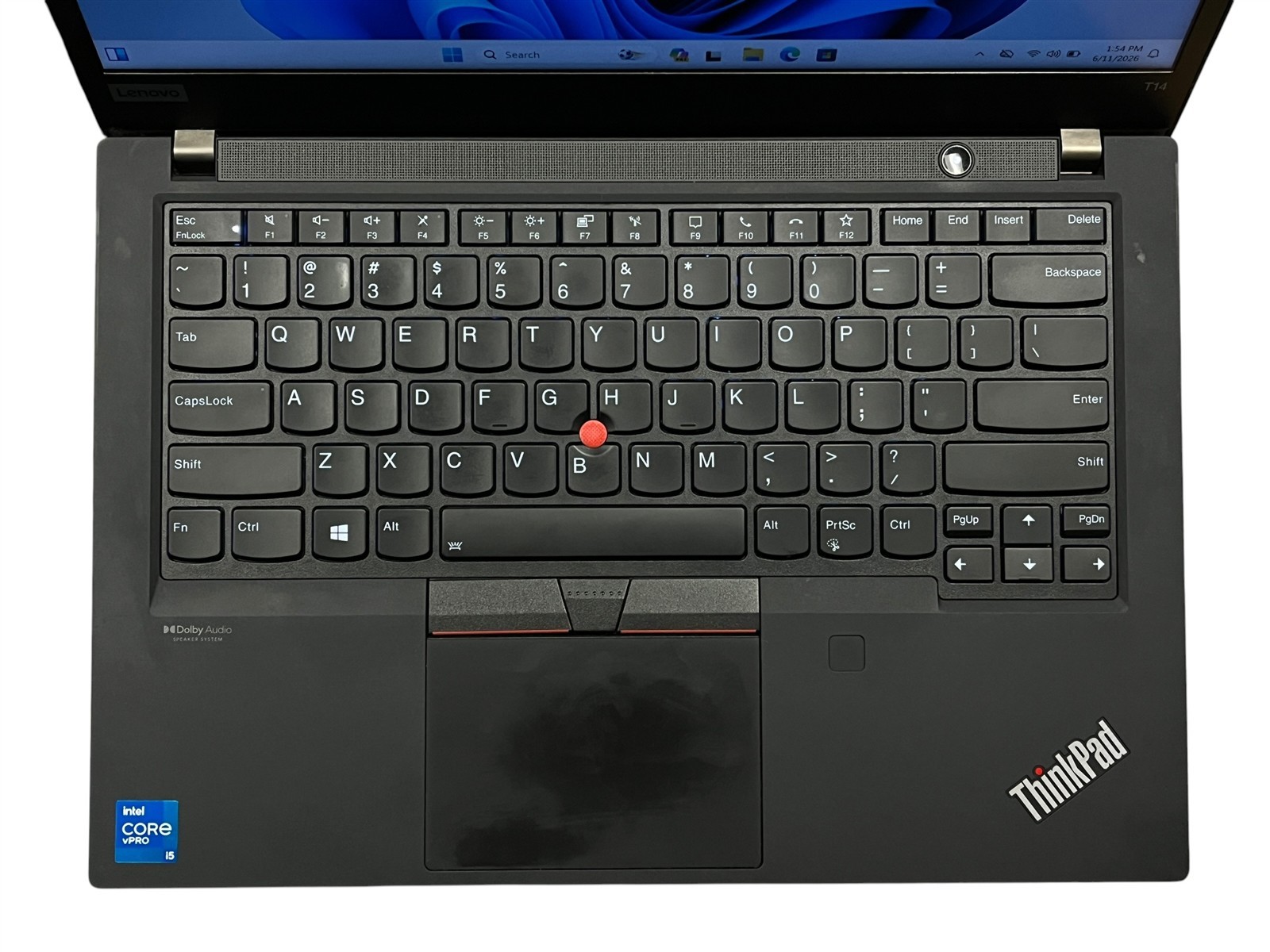 Lenovo ThinkPad T14 Gen 2i i5-1145G7 2.6GHz 32GB DDR4 512GB SSD WIN11PRO Laptop