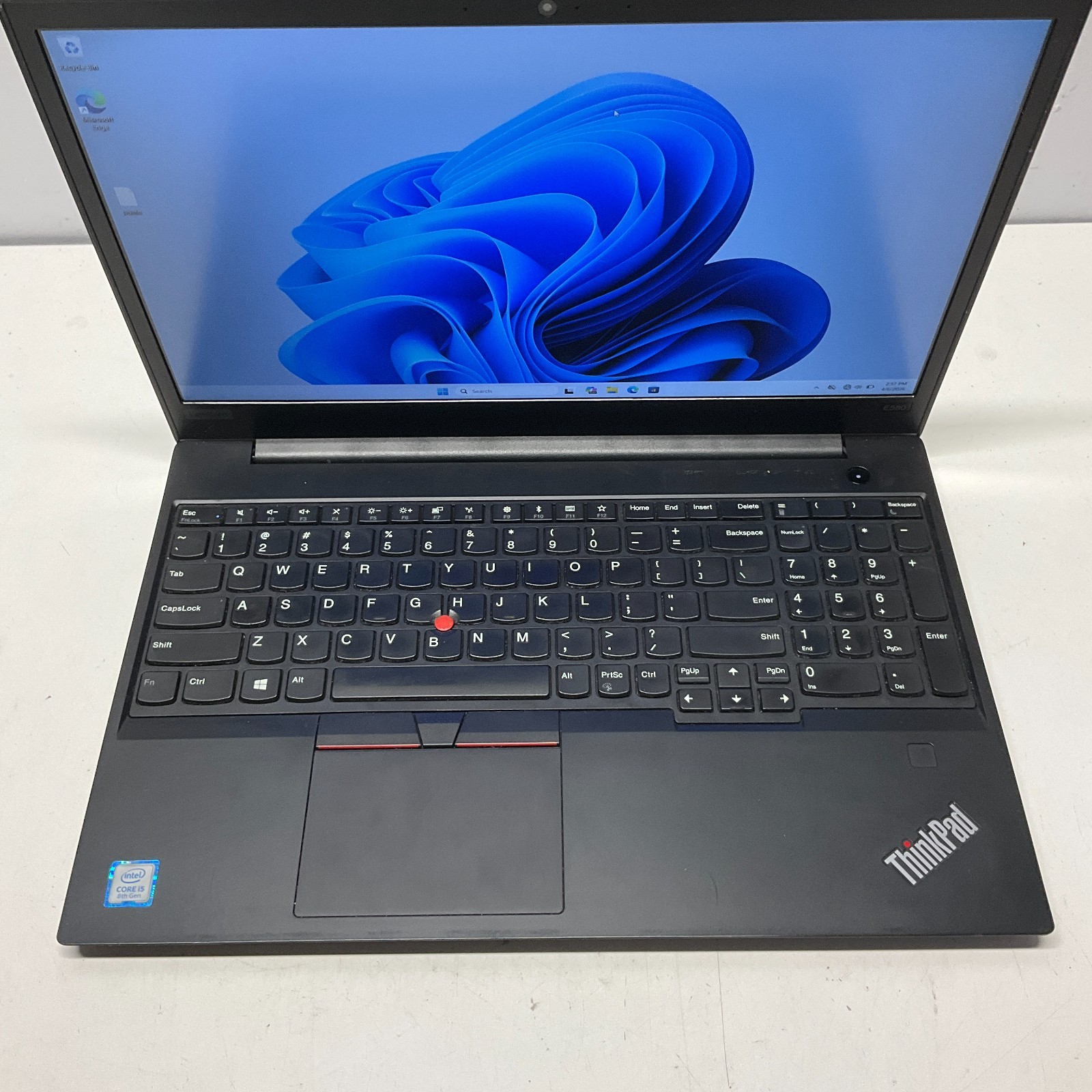 Lenovo ThinkPad E580 i5-8250U 8GB RAM 256GB SSD NVMe Windows 11 Pro Laptop