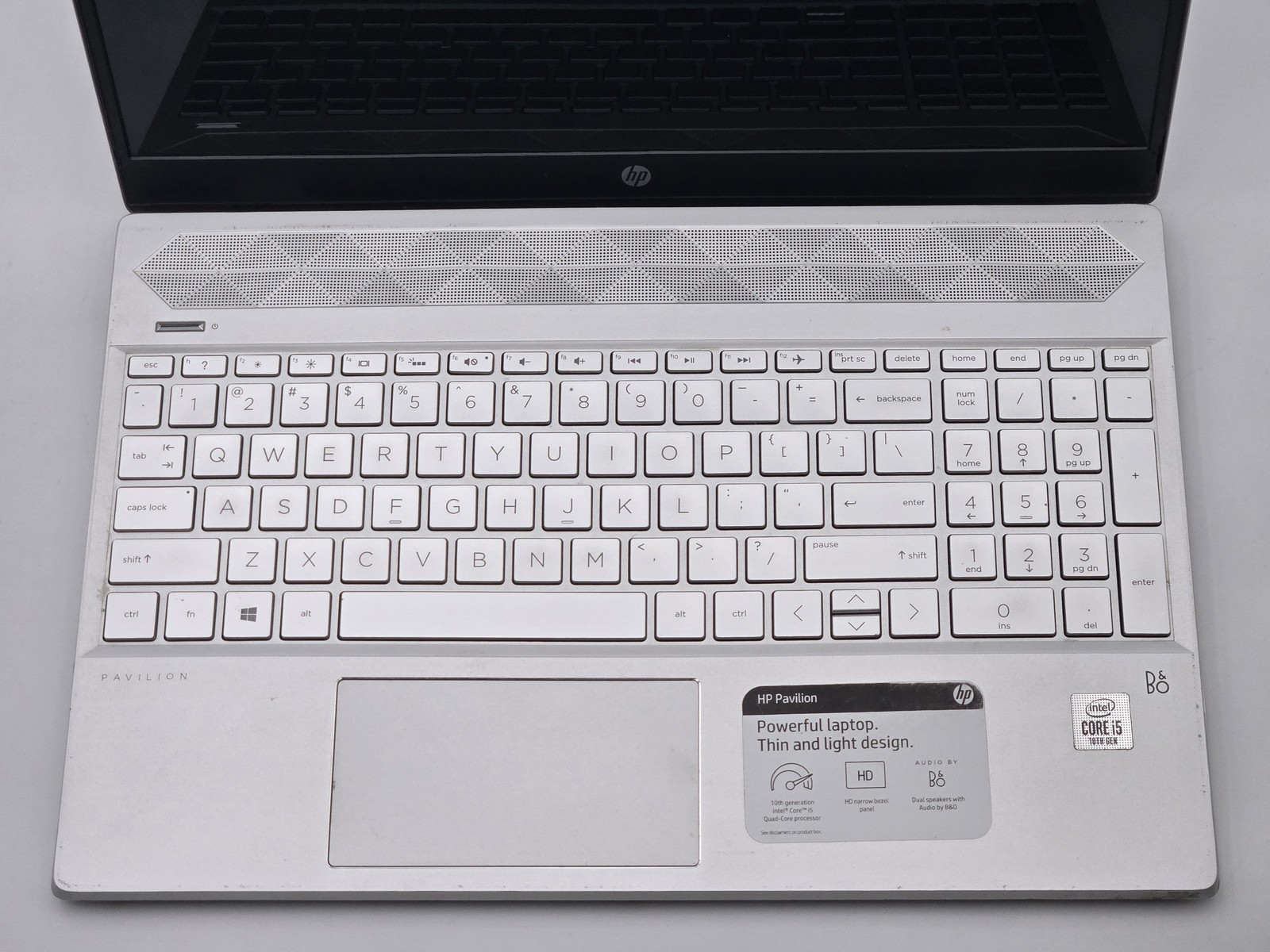 HP Pavilion 15-cs3025od 15″ HD I5-1035G1 256GB SSD 8GB W11 Webcam Backlit