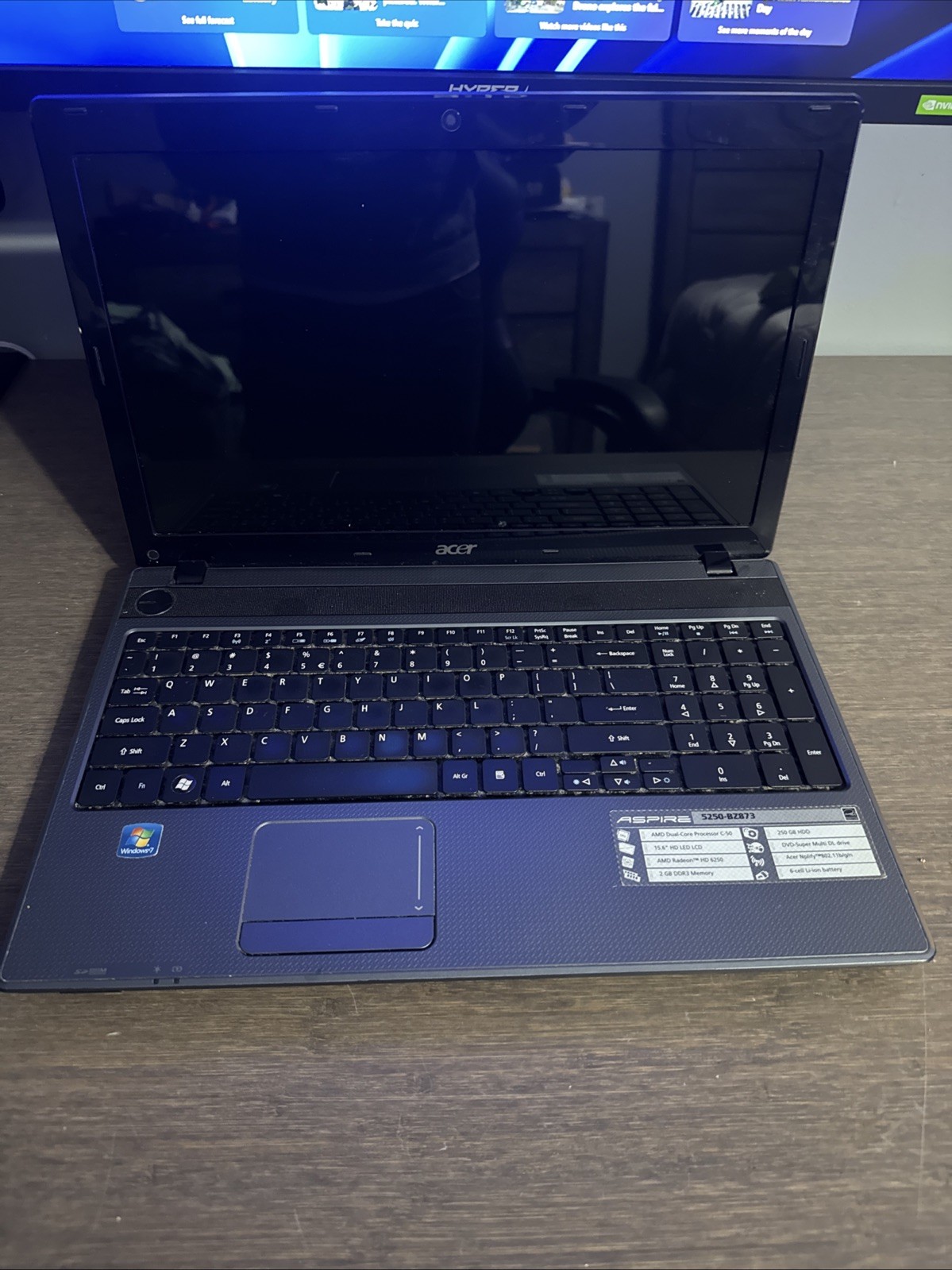 Acer Aspire 5250-BZ873 Laptop UNTESTED AS IS
