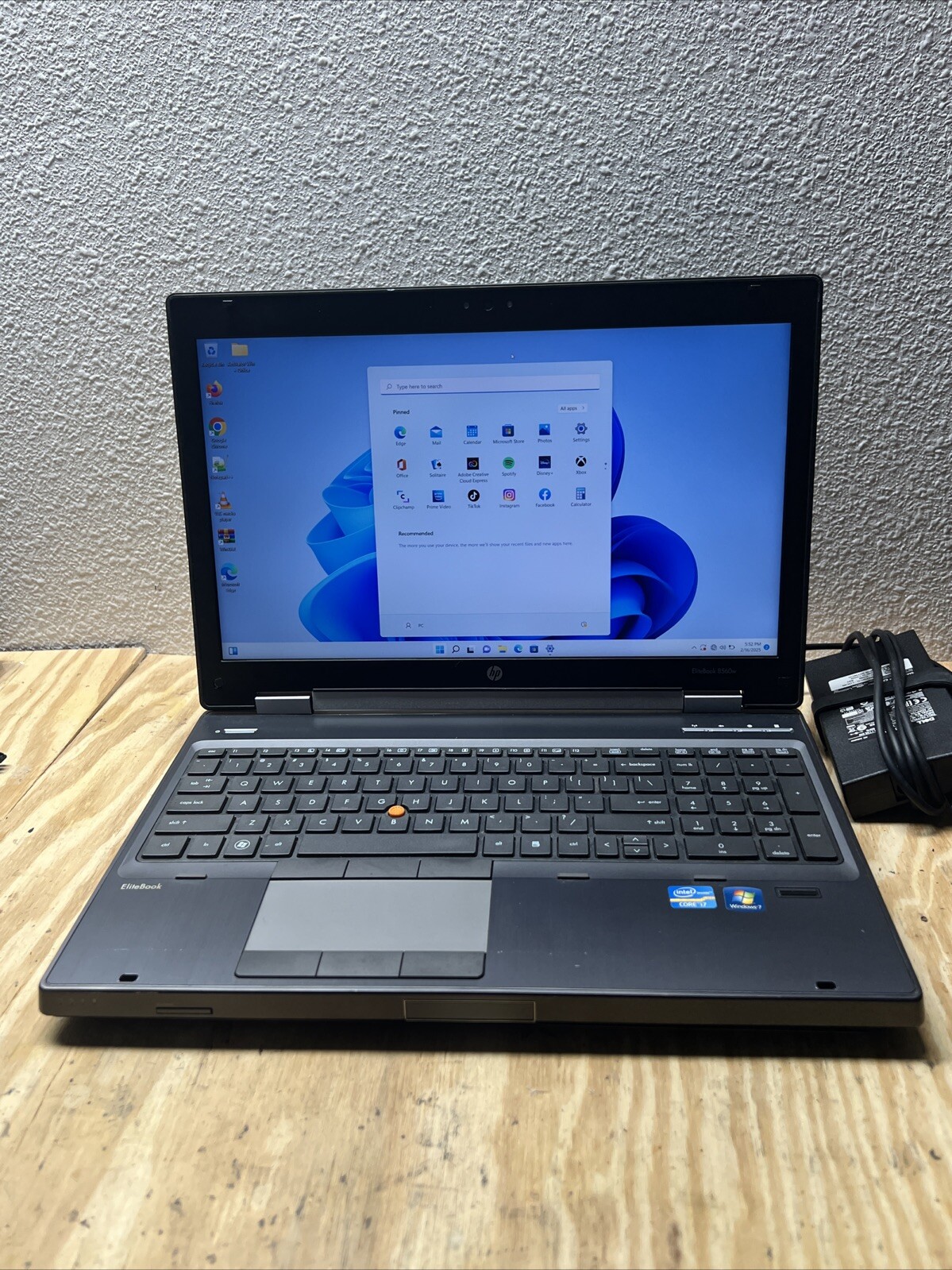HP Elitebook 8560w 15.5″ FHD Intel i7-2820QM 2.30GHz 16GB DDR3 1TB HDD