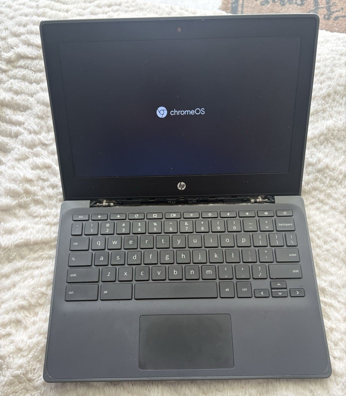 HP Chromebook 11.6in AMD Athlon Laptop, Chrome OS, Black, USB-C