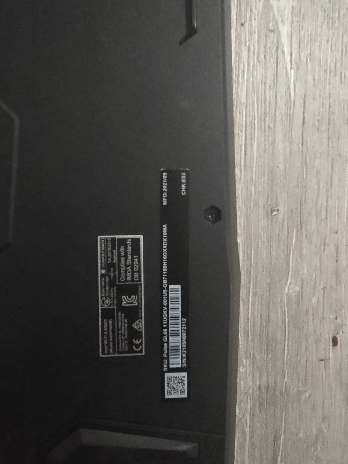 MSI Pulse GL66 15.6″ 144Hz FHD, Intel i7 RTX 3070 64gb ddr4 1tb gen4