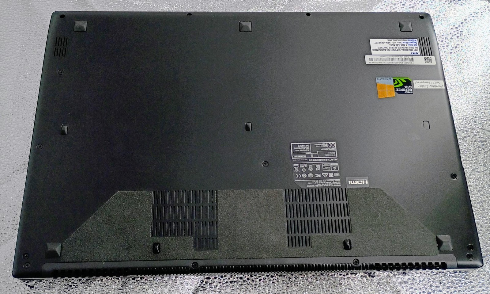 MSI GS60 Ghost Pro 2QE-605US Gaming Laptop Intel i7-5700HQ GTX 970M 16GB RAM 1TB