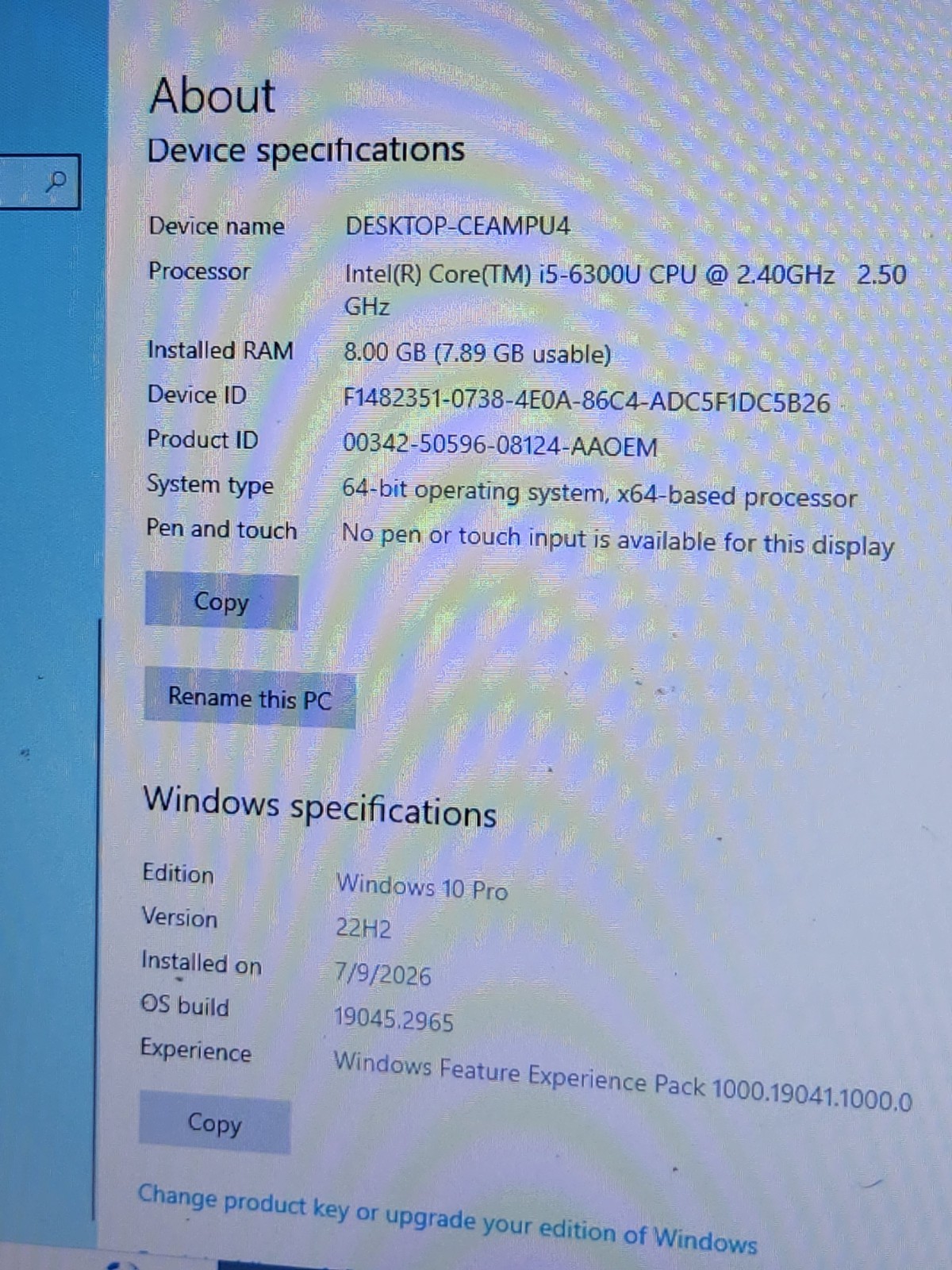 Dell Latitude E7470 Laptop Core i5-6200U/8GB RAM 256GB M.2 Backlit Keyboard W 10