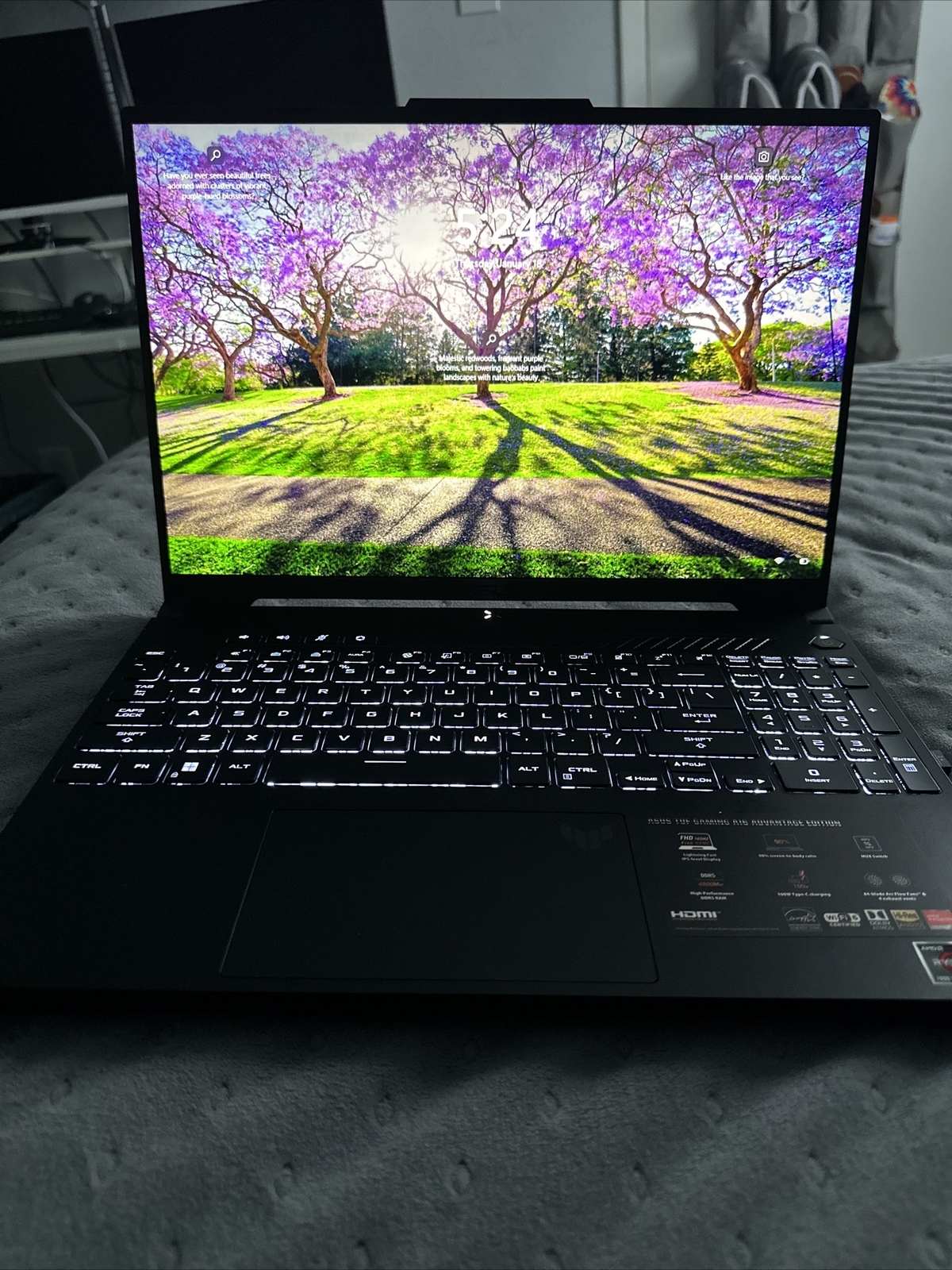 ASUS – TUF Gaming A16 16″ 165Hz Gaming Laptop FHD-AMD Ryzen 7 7735HS with 16G…