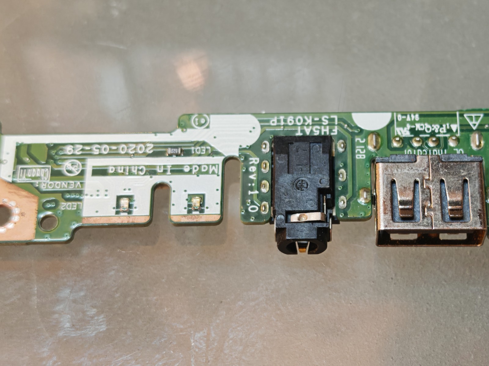 ACER A515-56 A515-54 A315-58 A115-32 A315-35 LED AUDIO JACK USB CARD LS-K091P
