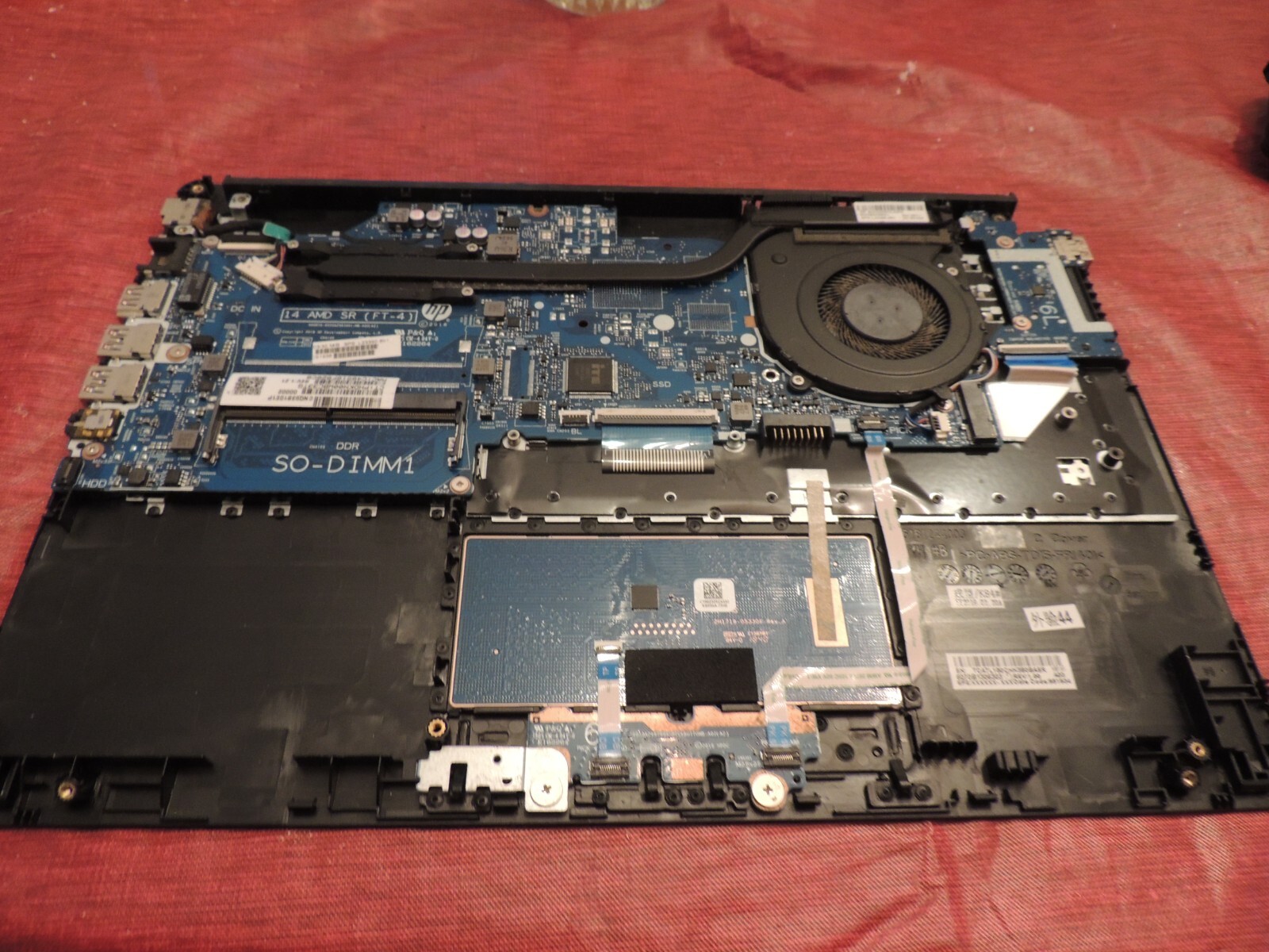 HP 14-dk0731ms AMD Ryzen 3 3200U LAPTOP MOTHERBOARD