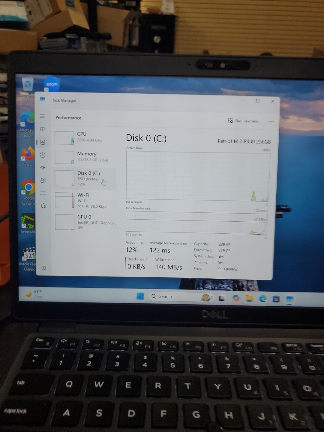 Dell Latitude 5400 Intel Core i5-8365U 16GB RAM 256GB SSD Dinged Corner 110425-7