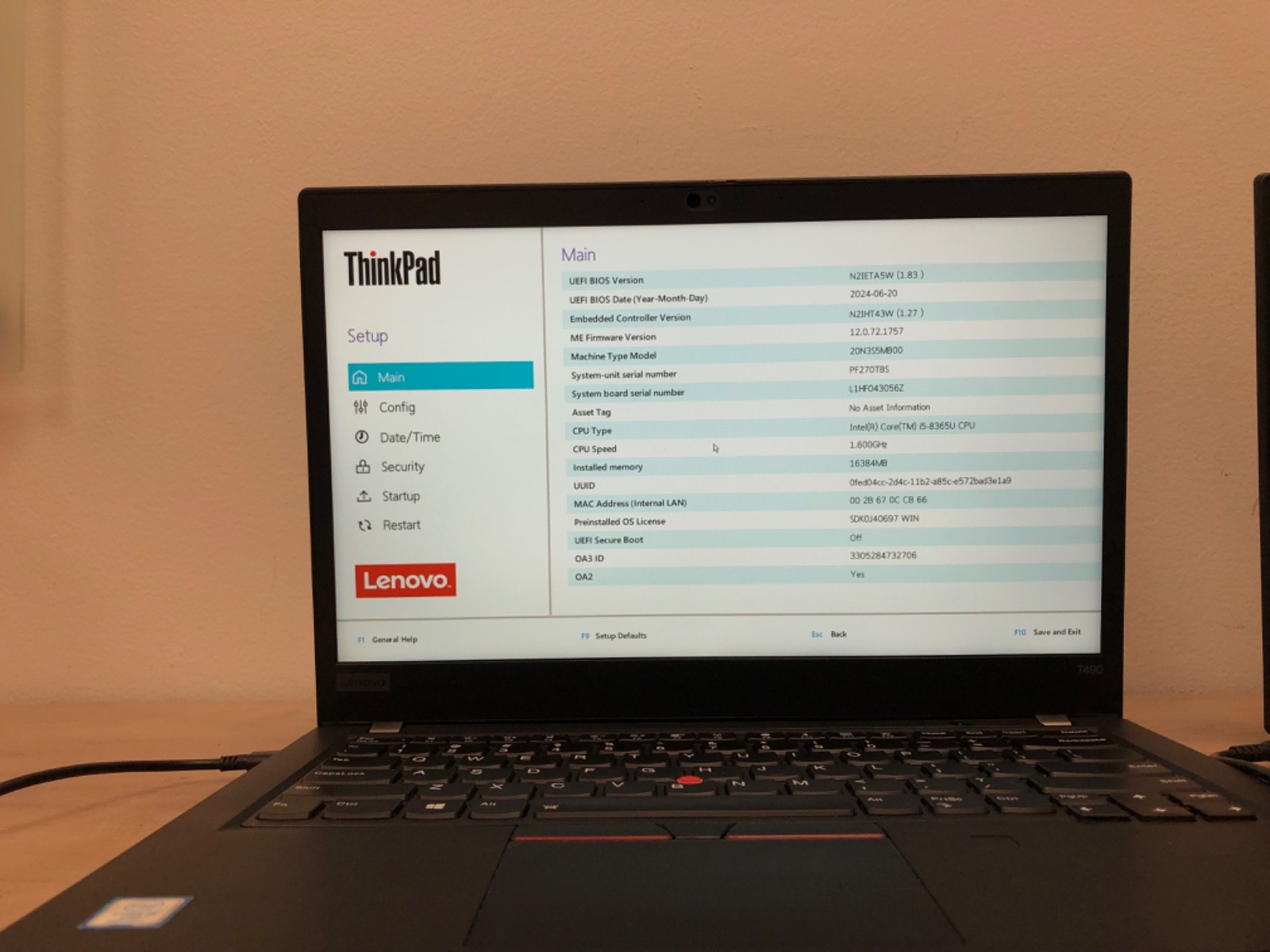 [LOT OF 2] Lenovo ThinkPad T490 14″ 20N3 | NO SSD | PARTS ONLY | MISSING SCREWS