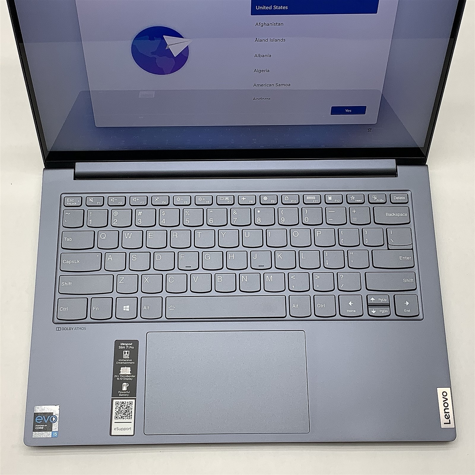 Lenovo Slim 7 14IHU5 Laptop i5 11300H 3.10GHZ 14″ Touch 16GB 512GB NVMe Win 11