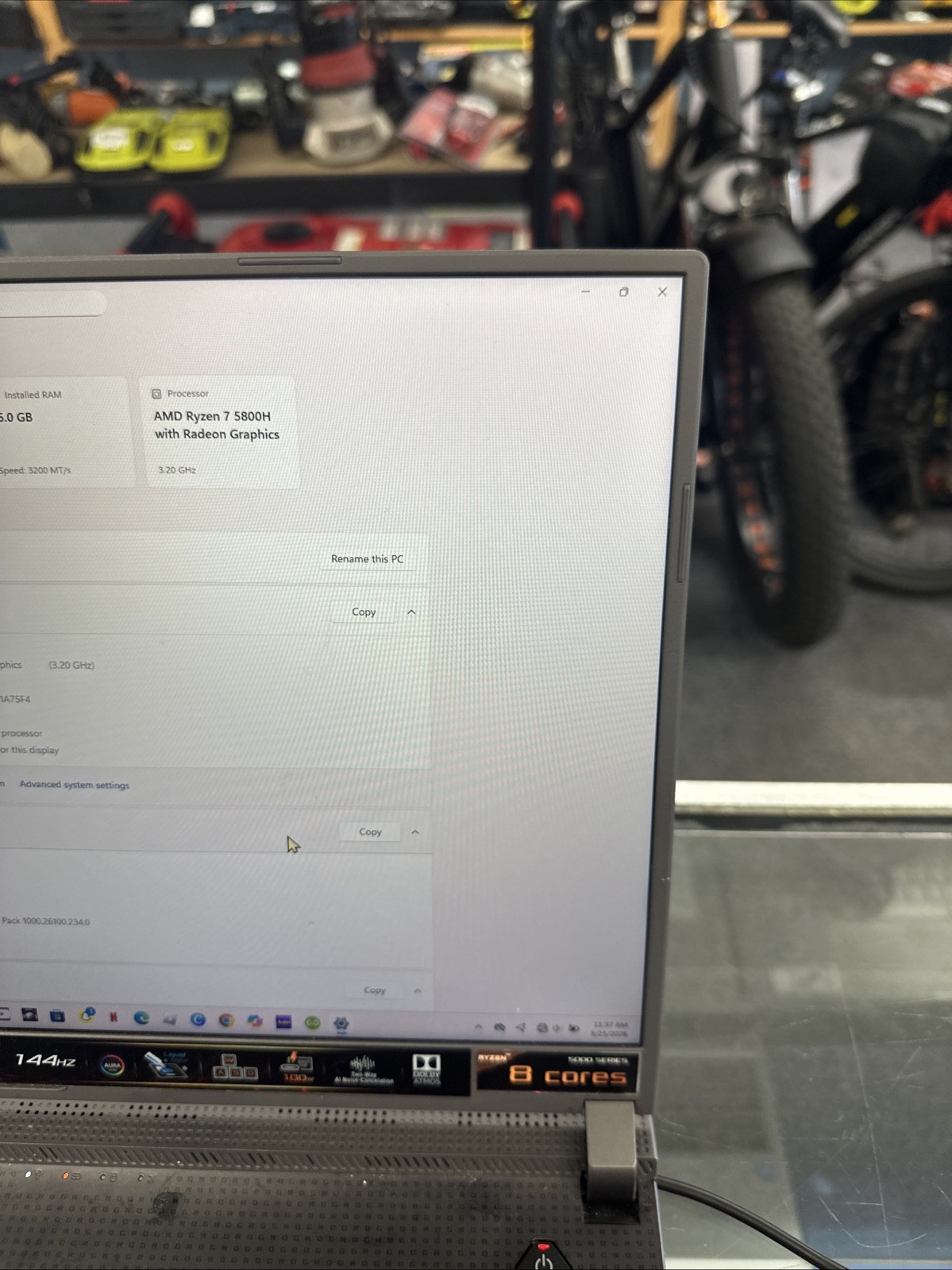 Rog Strix G713 5000 Series Laptop