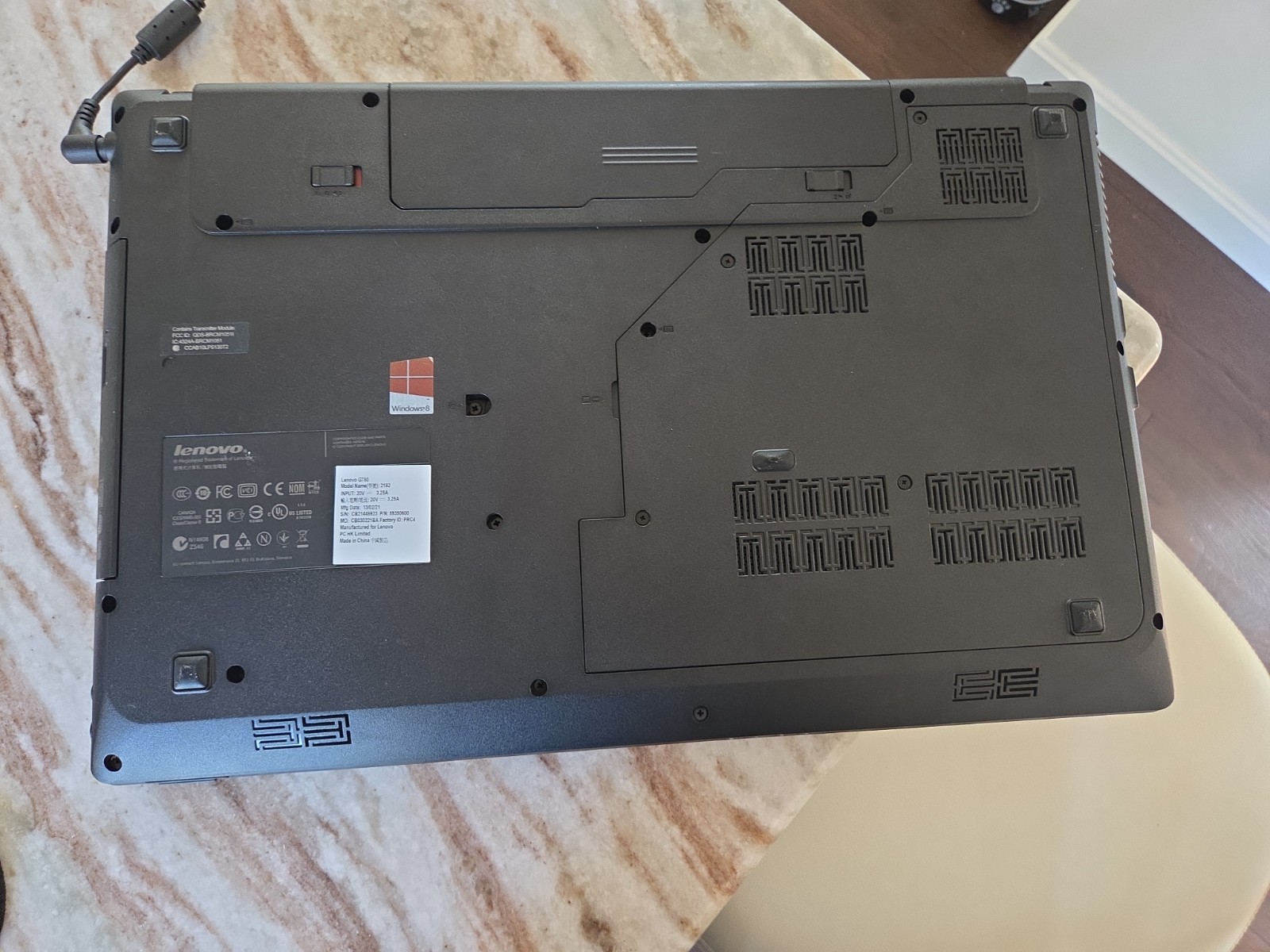 Lenovo G780 17.3″ Laptop Intel Core i5-3210M 8GB Ram Windows 8