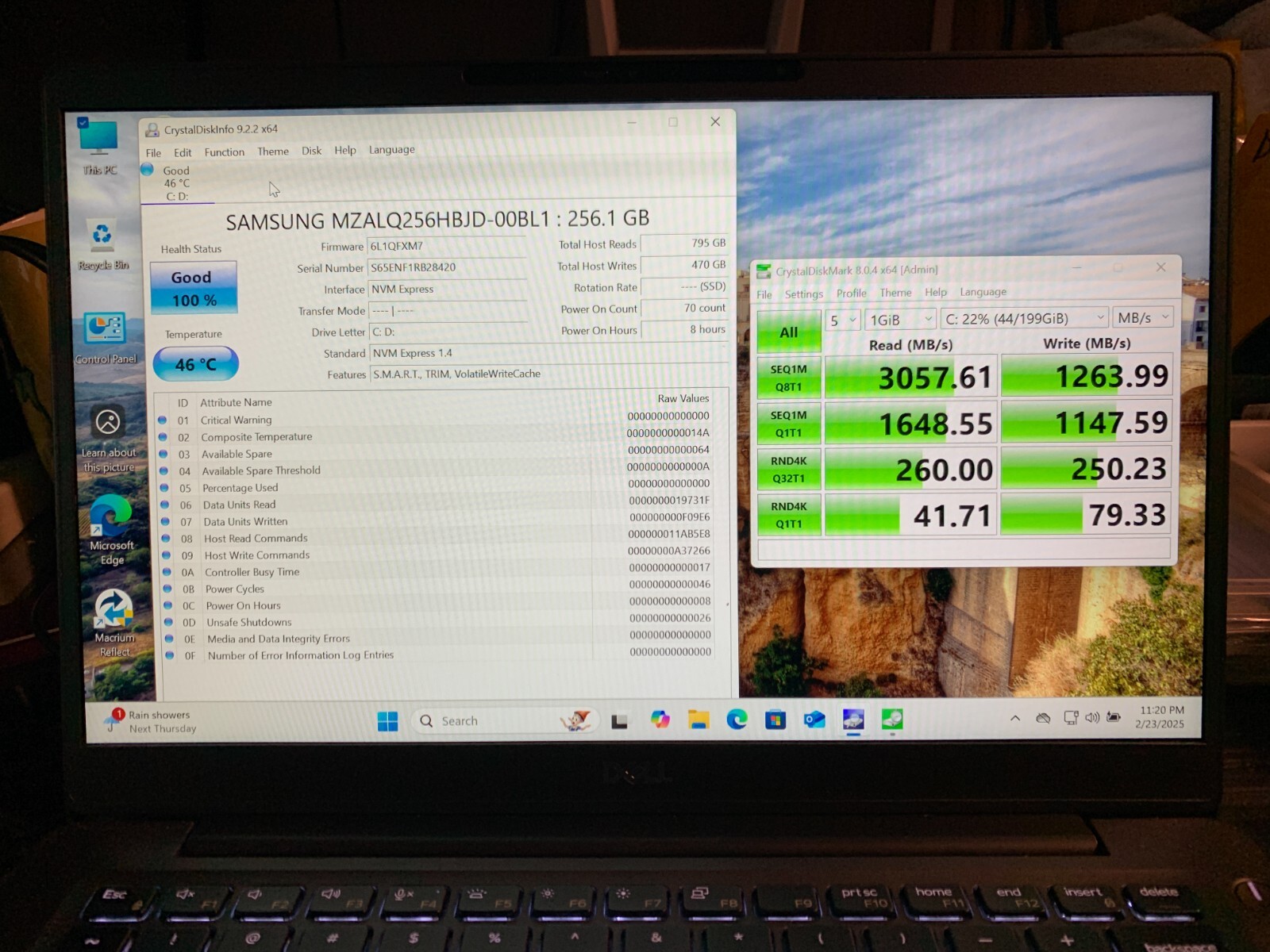 Dell Latitude 7300-Touch IR-Cam i5-8365u,16GB-256GB NVMe Windows 11 Pro #6XHC3X2