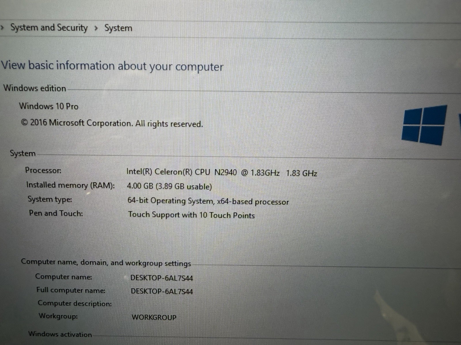 Lenovo Working Thinkpad Yoga 11e W/AC Adapter & Case Logic Black Travel Bag