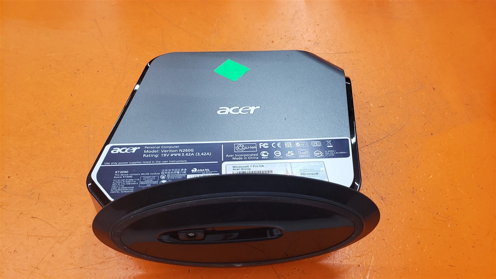 ⭐️⭐️⭐️⭐️⭐️ **DEFECTIVE** Acer Veriton N260G Personal Computer No Power Supply
