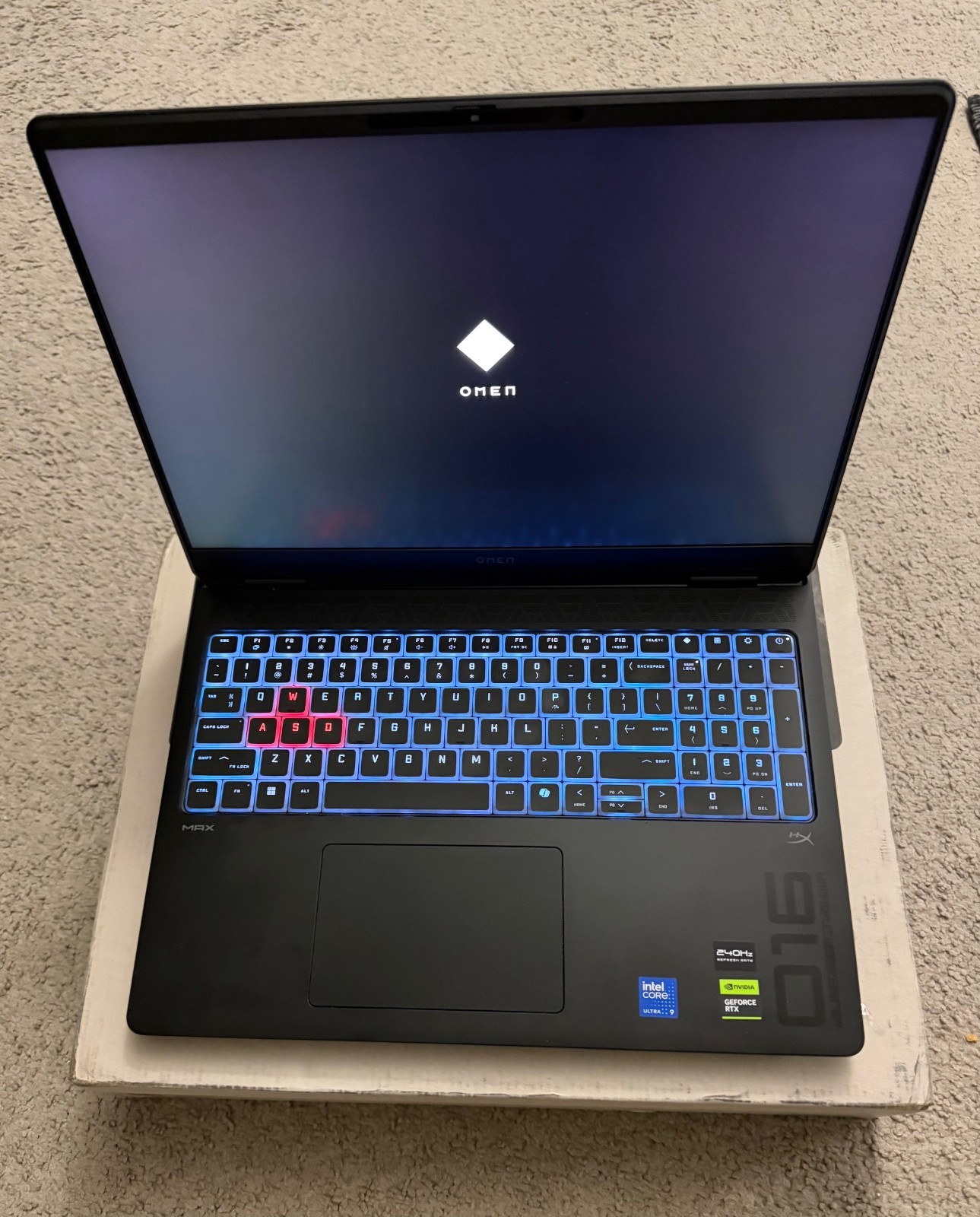 OMEN MAX Gaming Laptop 16″ WQXGA Intel Core Ultra 9 32 GB RT 50801 TB SSD
